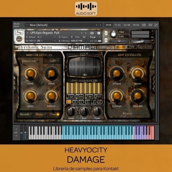 Librerias Kontakt - Heavyocity Damage