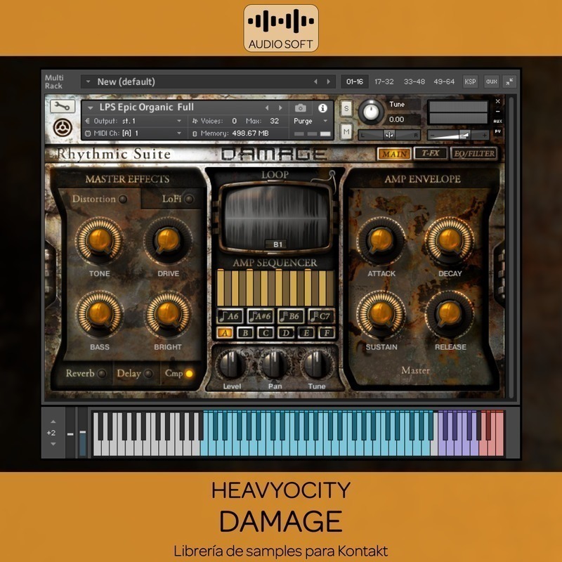 D_879313-MLC48296688786_112021-F.jpg Librerias Kontakt - Heavyocity Damage - Image 1