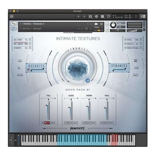 Heavyocity Novo Pack 01 Intimate Textures - Samples Kontakt