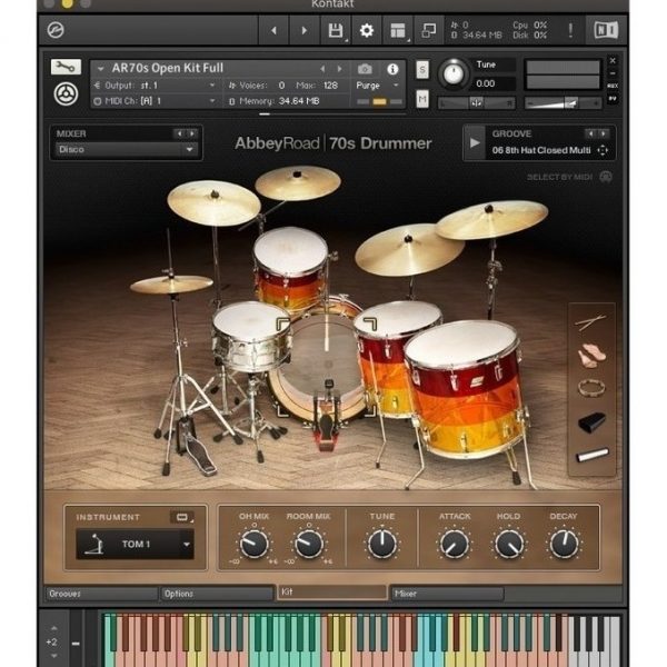 Abbey Road 70s Drummer - Samples Kontakt