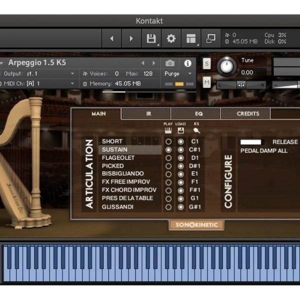 Sonokinetic Arpeggio - Samples Kontakt