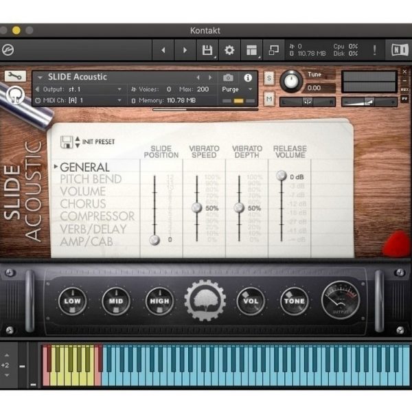 Orange Tree Samples Slide Acoustic - Samples Kontakt