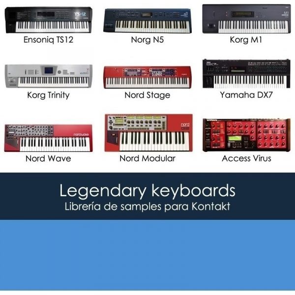 Legendary Keyboards - Samples Kontakt