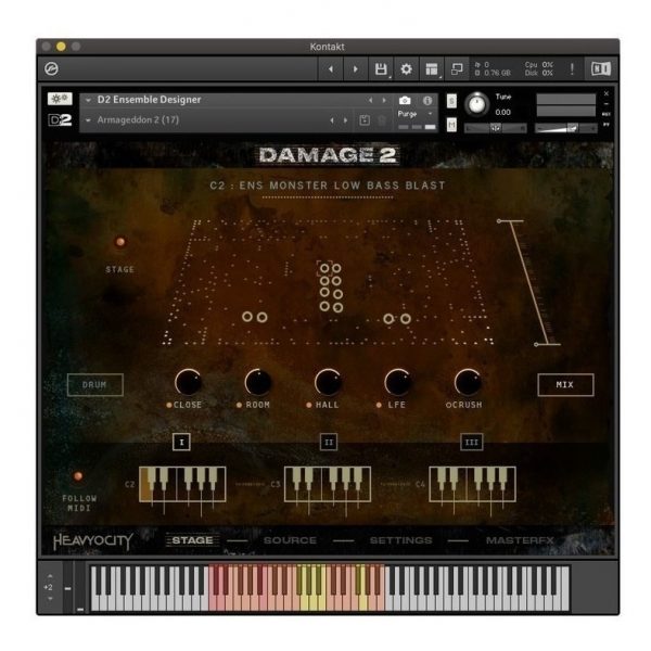 Heavyocity Damage 2 - Samples Kontakt