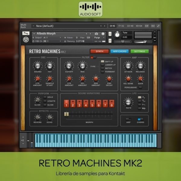 Librerias Kontakt - Retro Machines Mk2