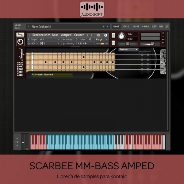 Librerias Kontakt - Scarbee Mm-bass Amped