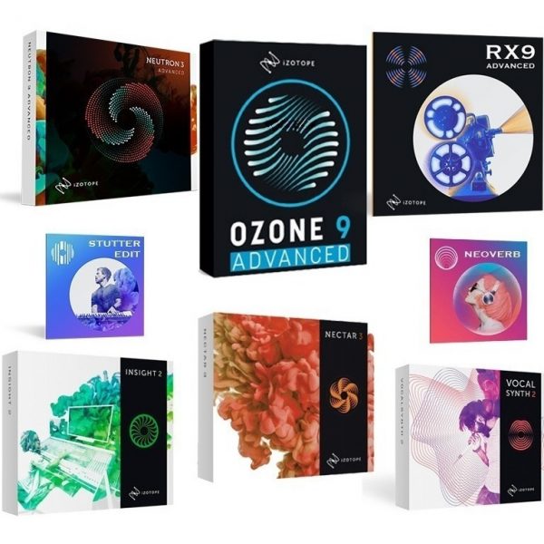 Izotope Suite Ozone 9 + Nectar + Rx 9 + Neutron Y Mas - Win