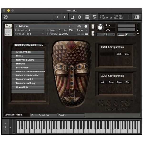 Sonokinetic Maasai - Samples Kontakt