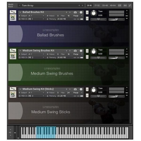 Cinesamples Session Drummer Series - Samples Kontakt