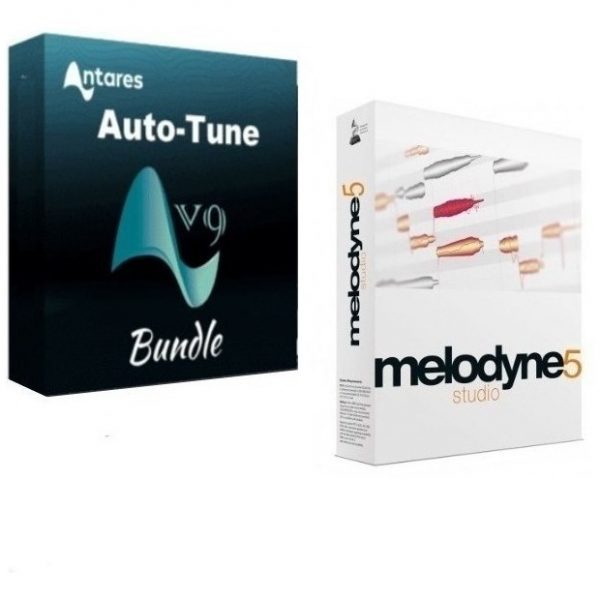 Melodyne Studio 5 + Autotune Pro 9 Para Win / Ultima Versión