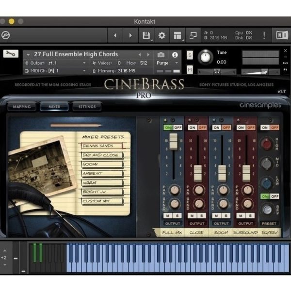 Cinesamples Cinebrass Pro - Samples Kontakt