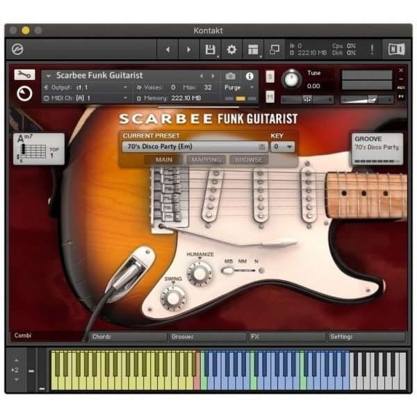 Scarbee Funk Guitarist - Samples Kontakt