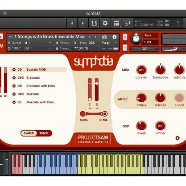 Projectsam Symphobia - Samples Kontakt