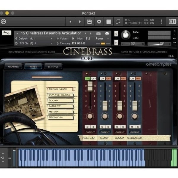Cinesamples Cinebrass Core - Samples Kontakt