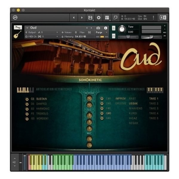 Sonokinetic Oud - Samples Kontakt