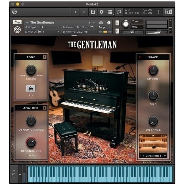 The Gentleman Piano - Samples Kontakt
