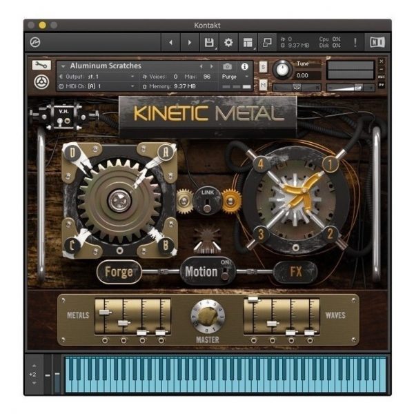 Kinetic Metal - Samples Kontakt