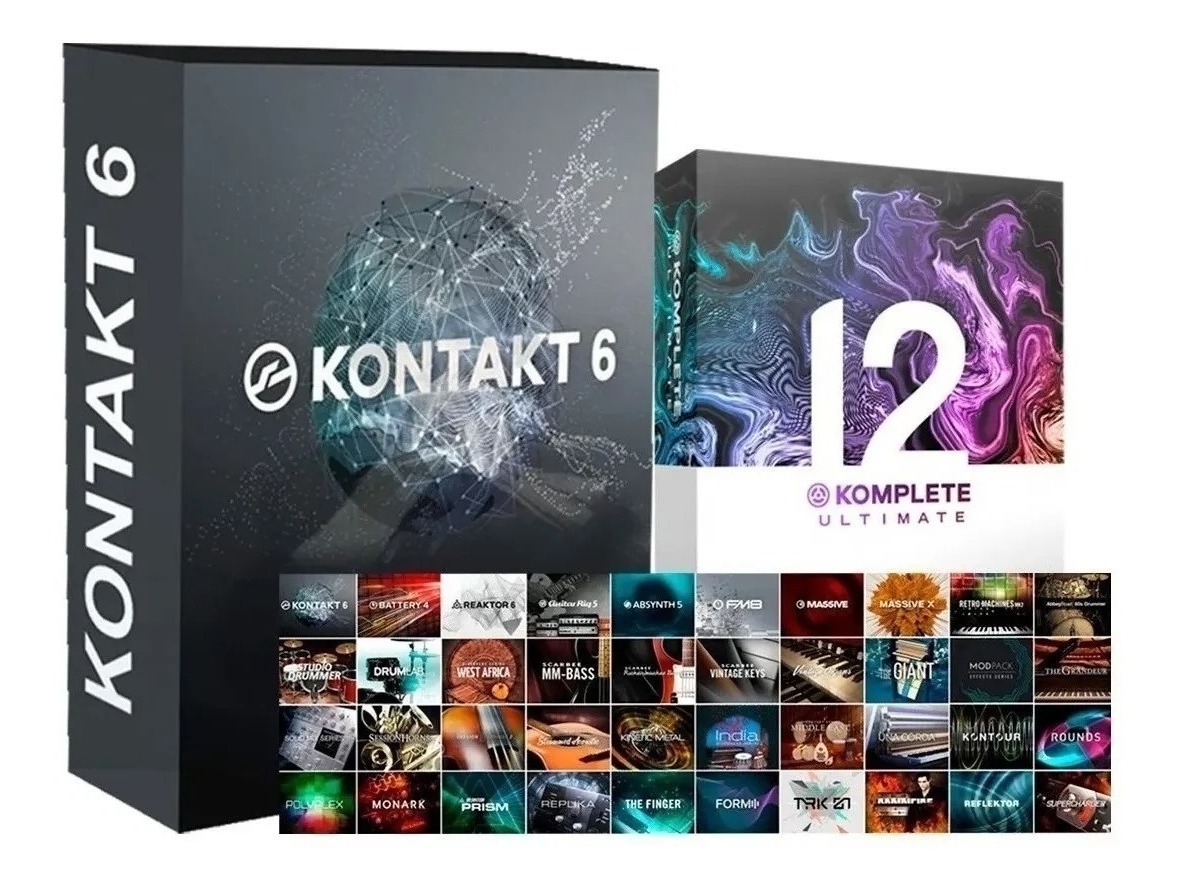 D_953698-MLC48296688588_112021-F.jpg Kontakt 6 Full + Plugins Mac Y Win - Image 1