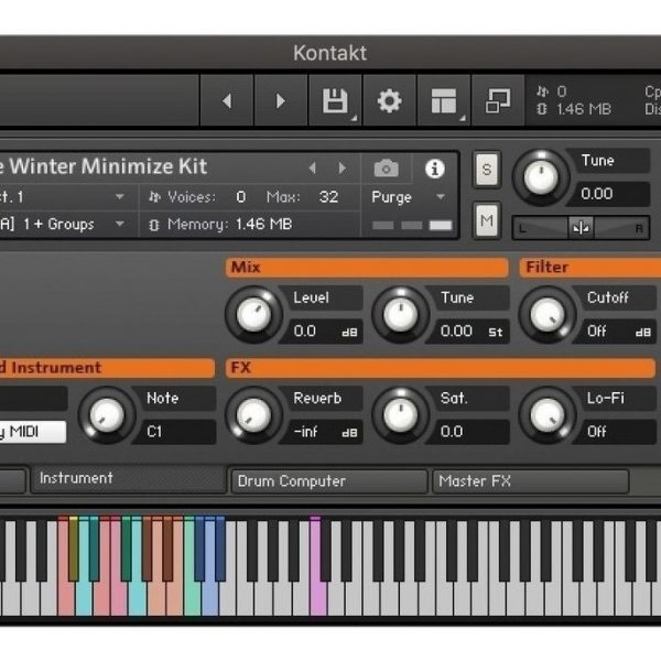 Maschine Drum Selection - Samples Kontakt
