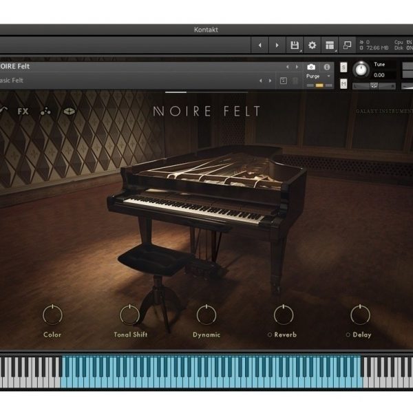 Noire Piano - Samples Kontakt