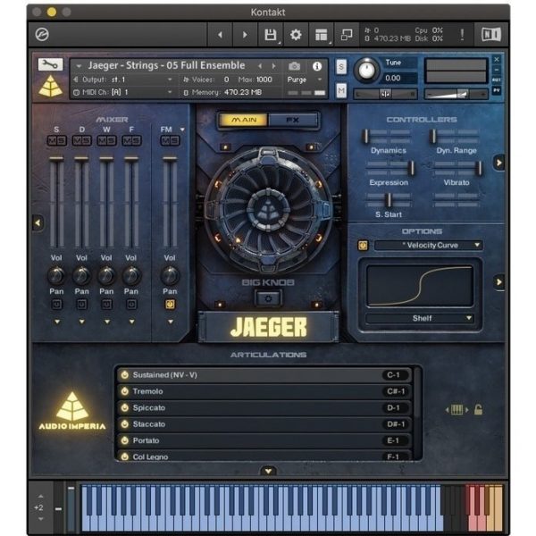Audio Imperia Jaeger - Samples Kontakt