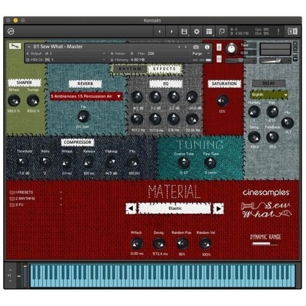 Cinesamples Sew What - Samples Kontakt