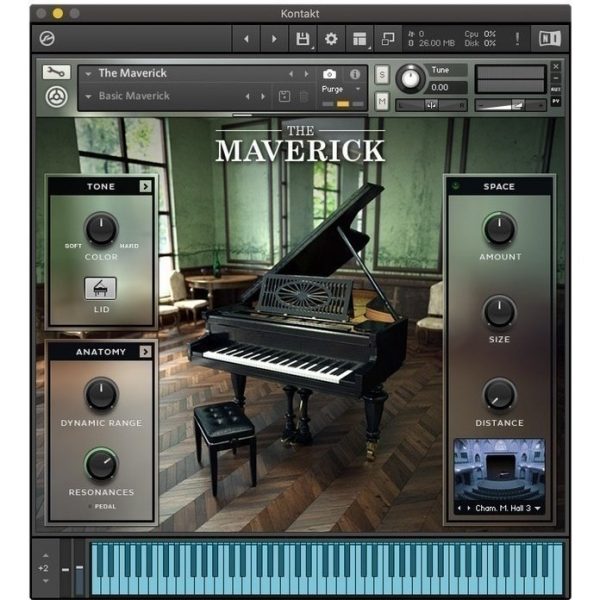 The Maverick Piano - Samples Kontakt