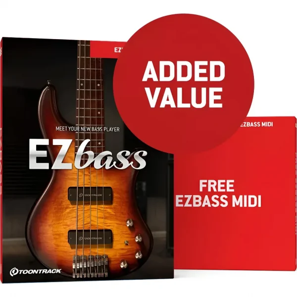 Toontrack Ezbass + Midipack | Vst Au Aax | Win Mac