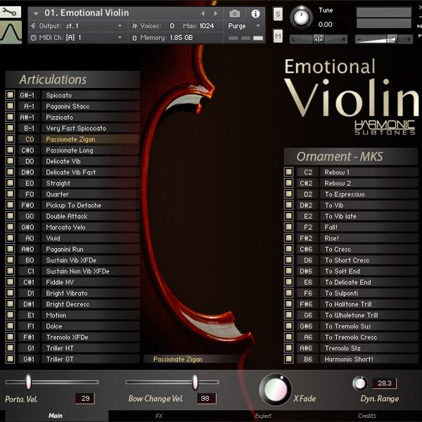 Best Service - Emotional Violin (KONTAKT)
