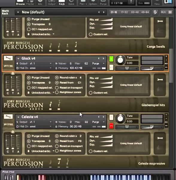 Spitfire Audio - Percussion REDUX (KONTAKT)